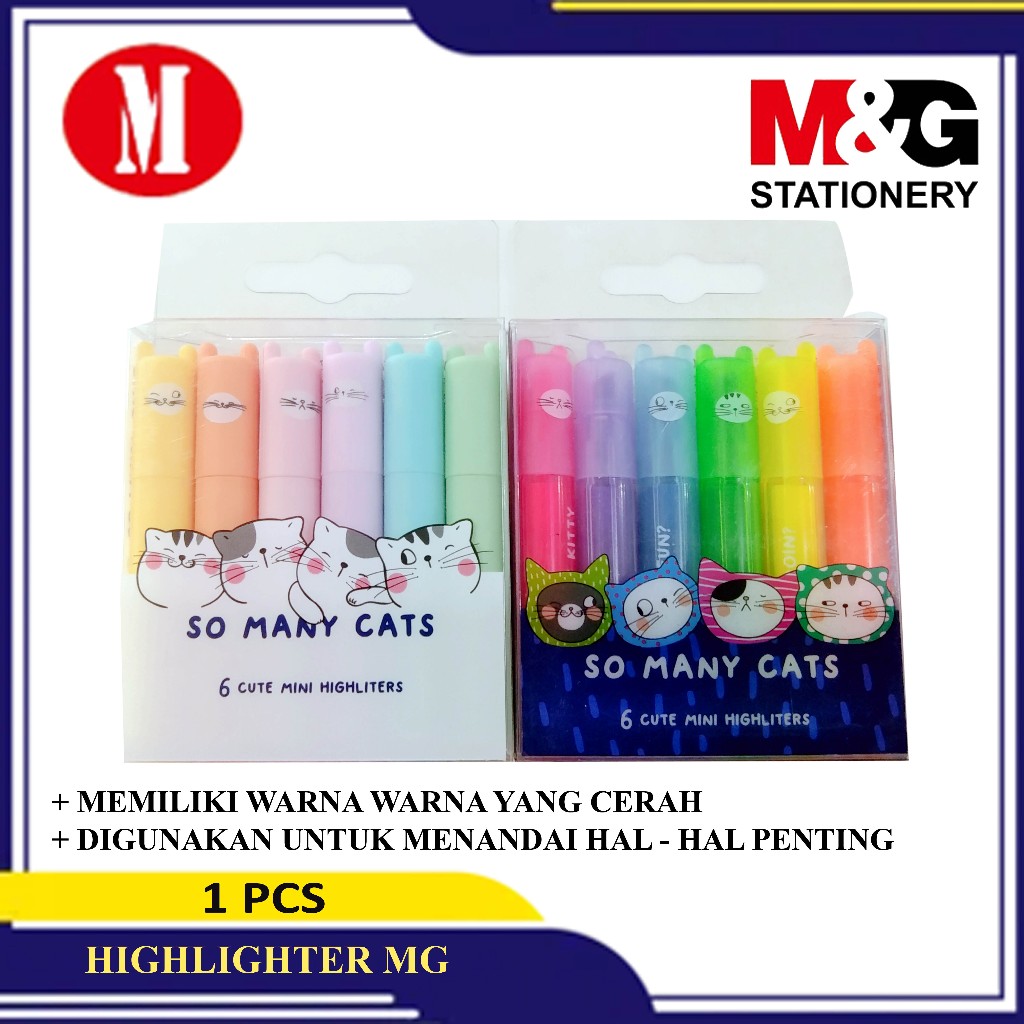 

MG So Many Cats Highlighter Mini