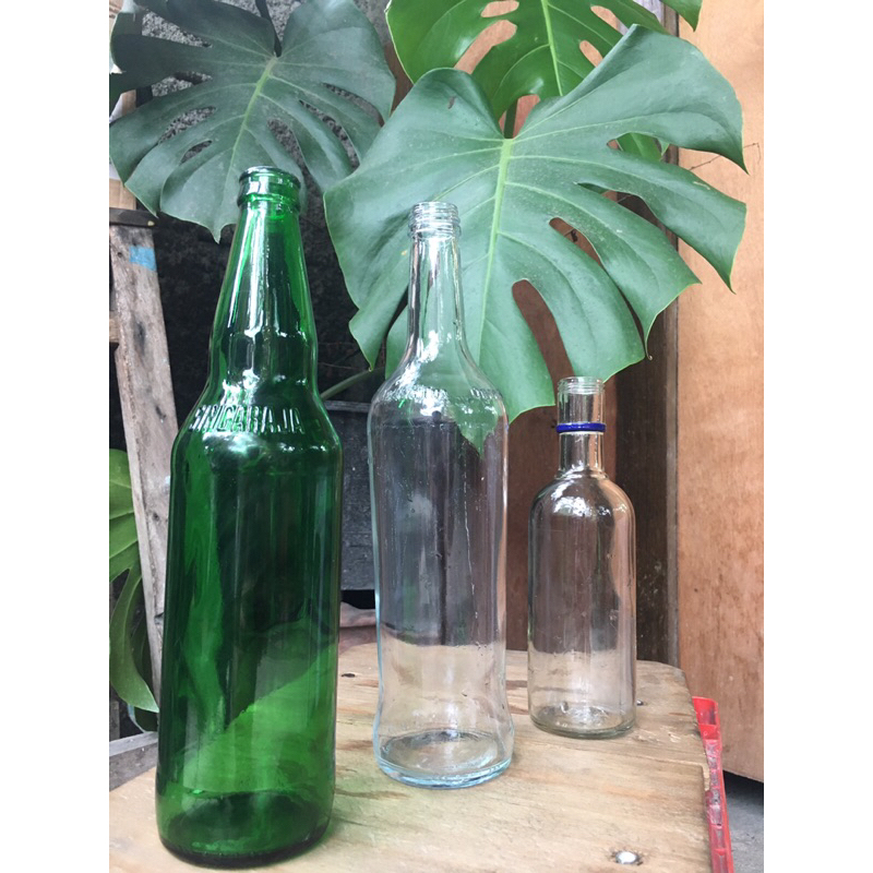 botol kaca bekas