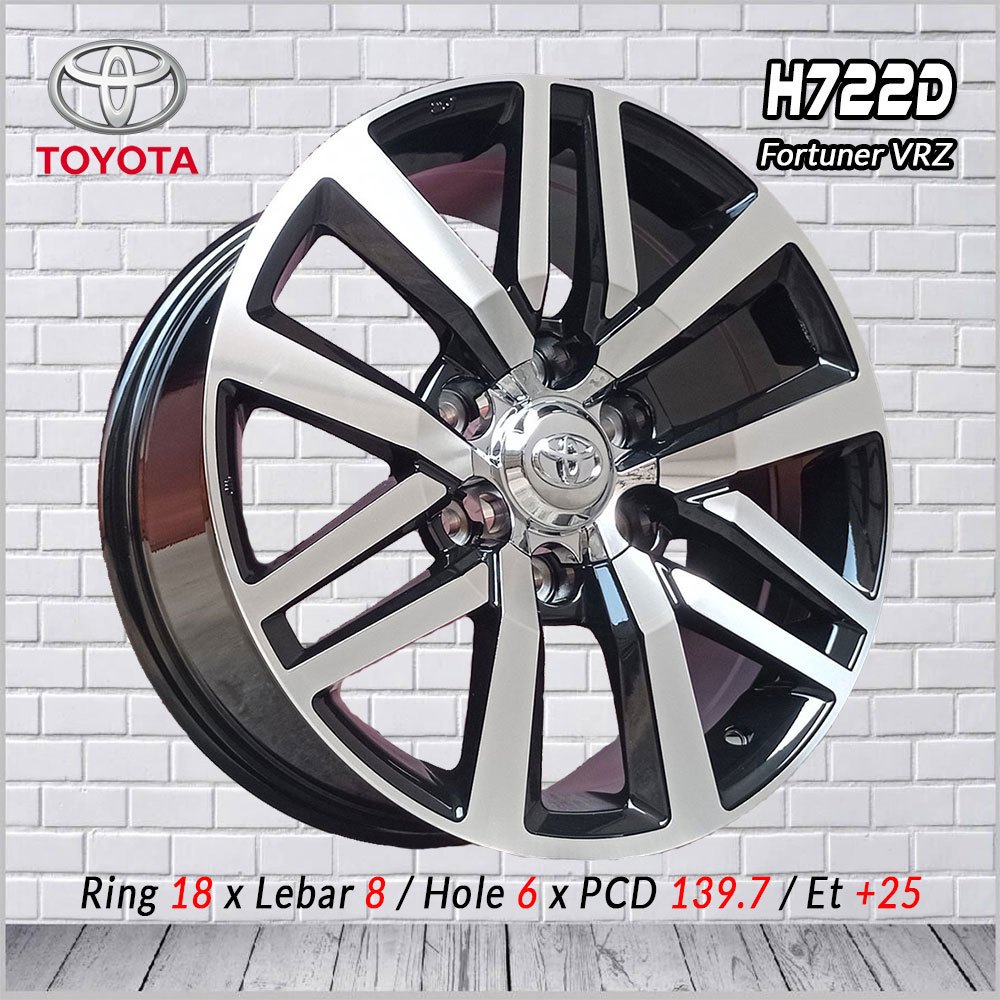 Velg Mobil OEM FORTUNER Ring 18 (H722D)