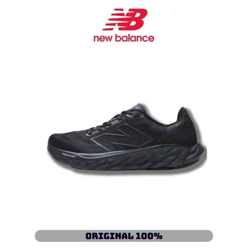 Sepatu New Balance Fresh Foam X 880 V 14 Black Men's ( M880K14 ) Original
