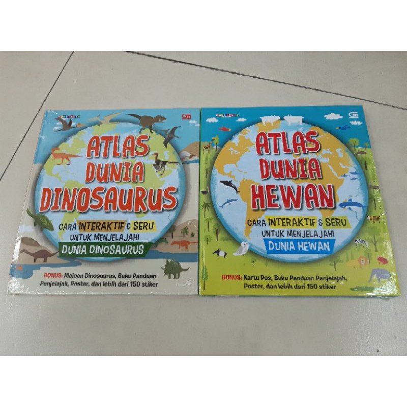 Buku Anak Seri ATLAS DUNIA HEWAN / DINOSAURUS (HARDCOVER)