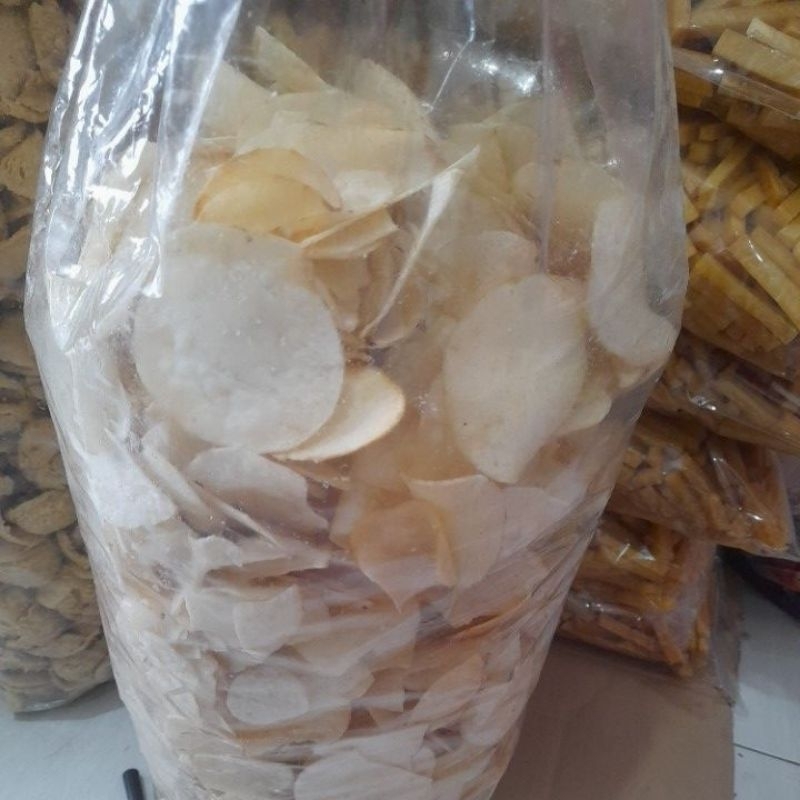 

Keripik Mbothe/Gothe/Talas Rasa Original 250gr