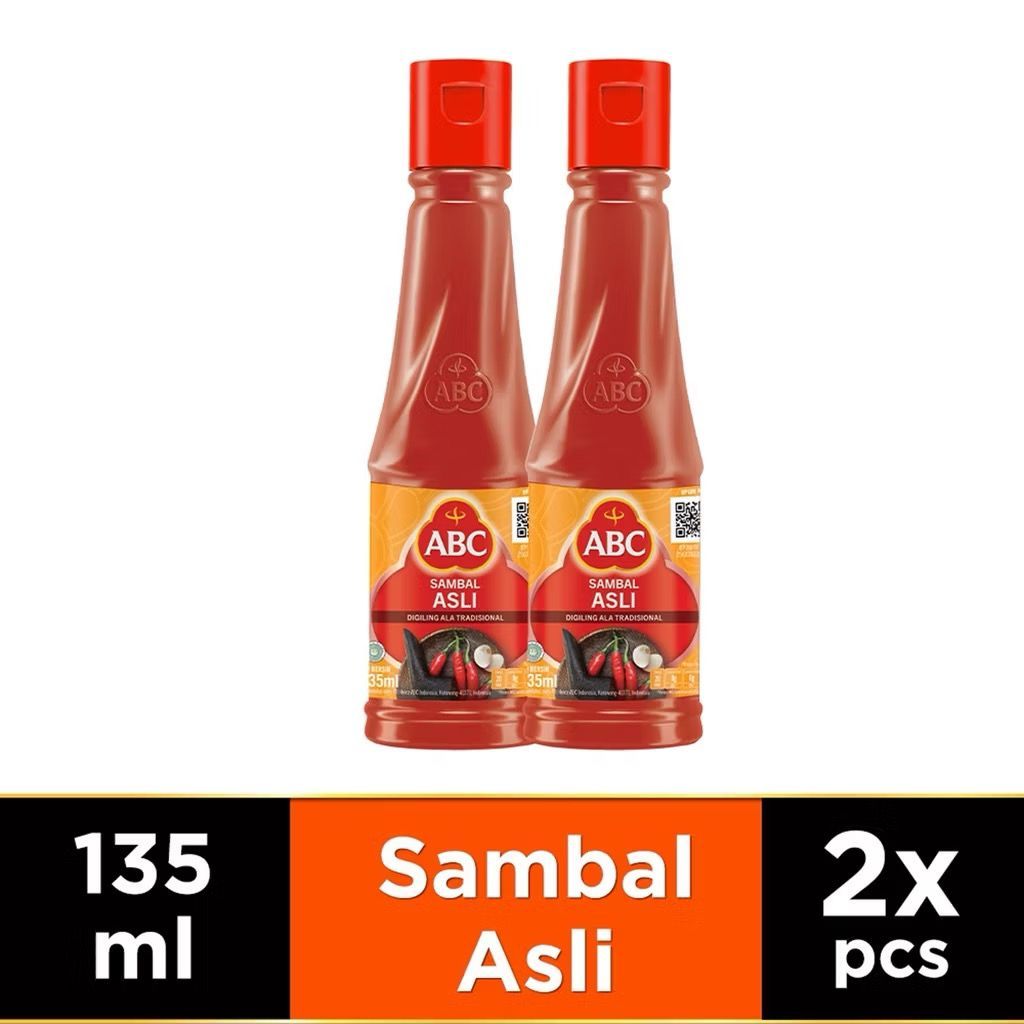 

ABC Sambal Asli 135ml 2pcs