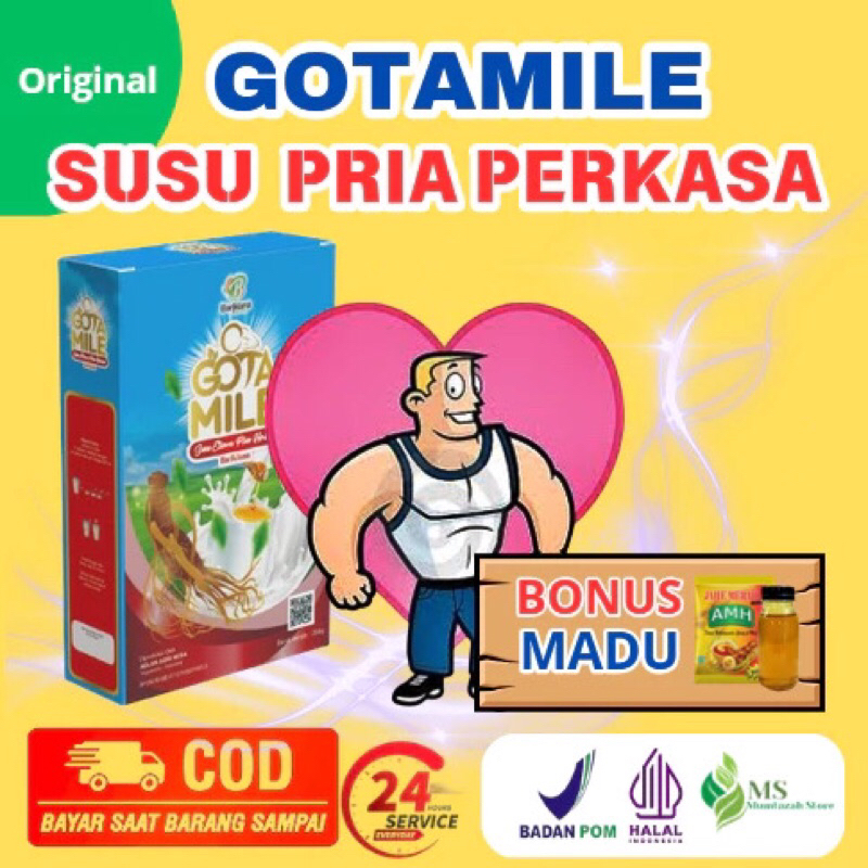 

GOTAMILE Susu Etawa untuk Kesehatan Pria Perkasa 200gr