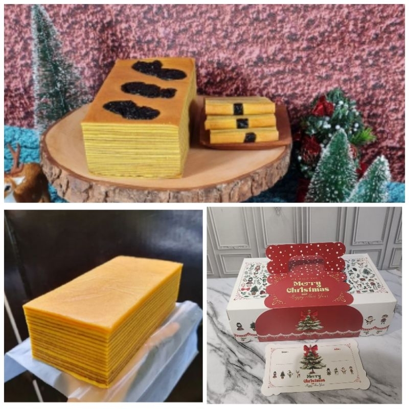 

lapis legit hampers natal / hampers lapis legit