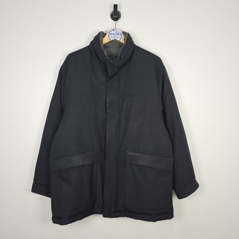 parka panjang INDIAN casual down bulang winter musim dingin second preloved coat mantel