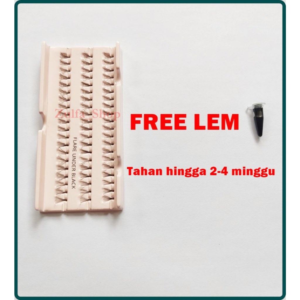 Bulu Mata Tanam Eyelash Extention ( BONUS LEM) / Bulu Mata Tanam Free Lem Eyelash