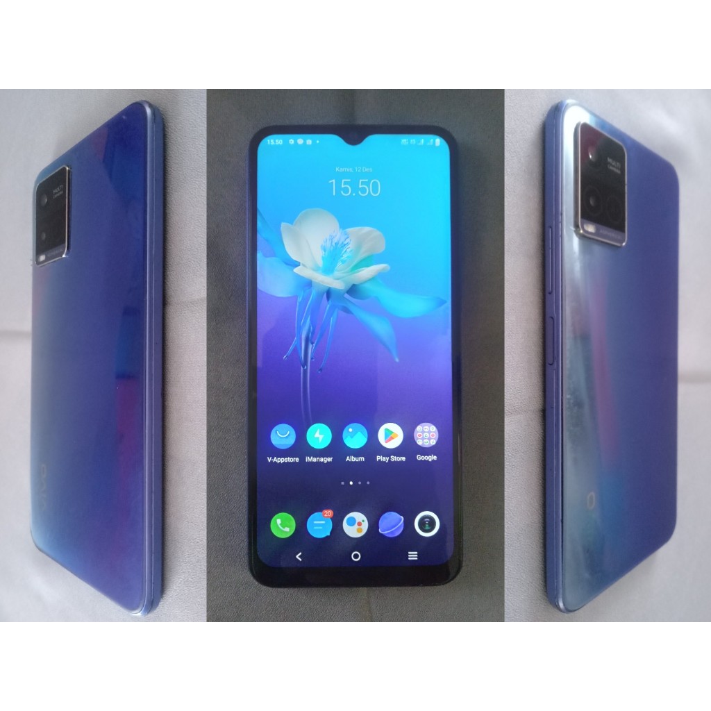 ORI | Vivo Y21 4/64 GB | Handphone Second Original (Bekas Asli) | Kondisi Baik/Normal