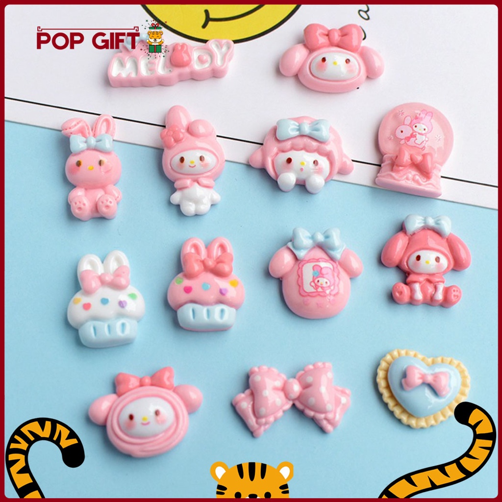 

PG Resin Clay Stiker 3D Untuk Case HP Botol Minum Notebook DIY Cartoon Melody DIY Aksesoris 3D-015