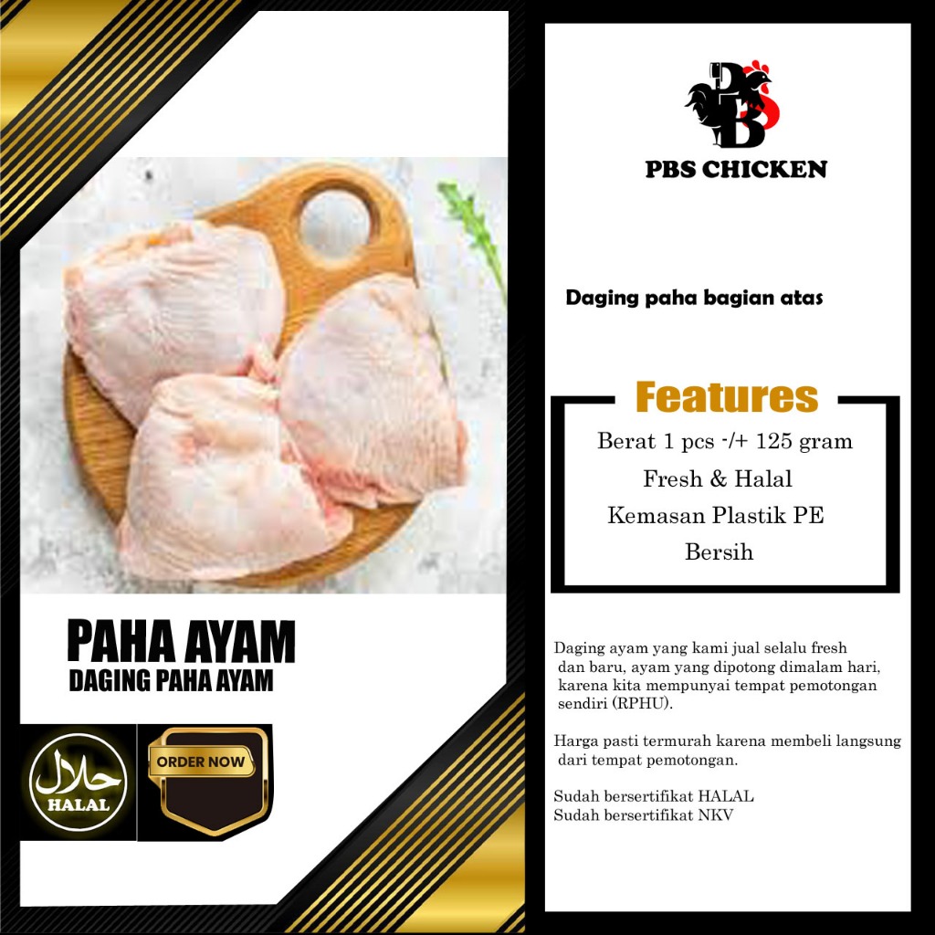 

PAHA ATAS AYAM FRESH MURAH