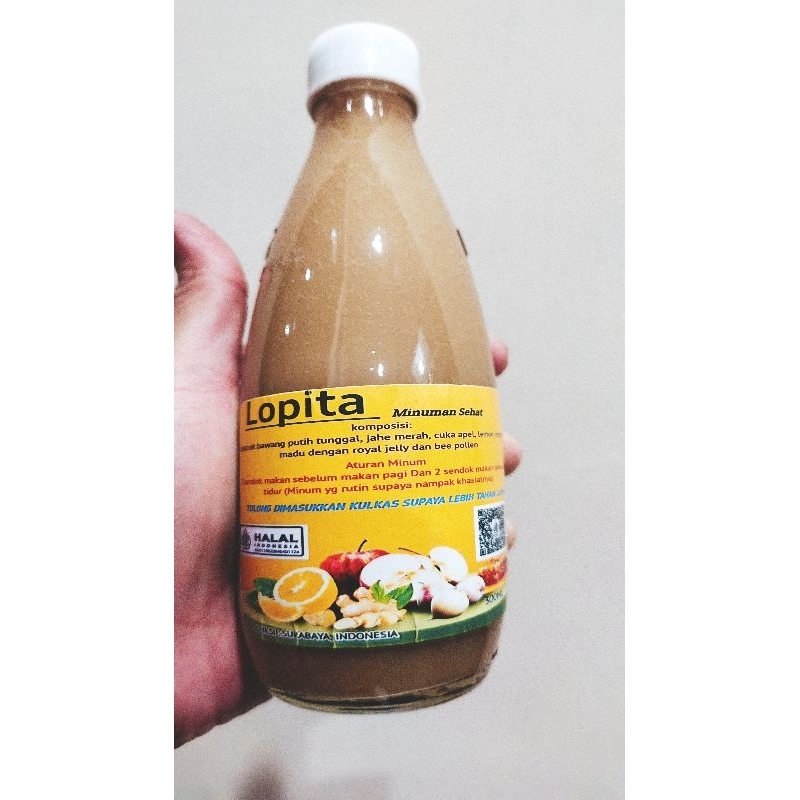 

Jus Lopita asli tanpa campuran air Dan tanpa ampas 300 ml