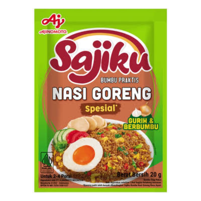 

Sajiku Bumbu Nasi Goreng Spesial 20 gr