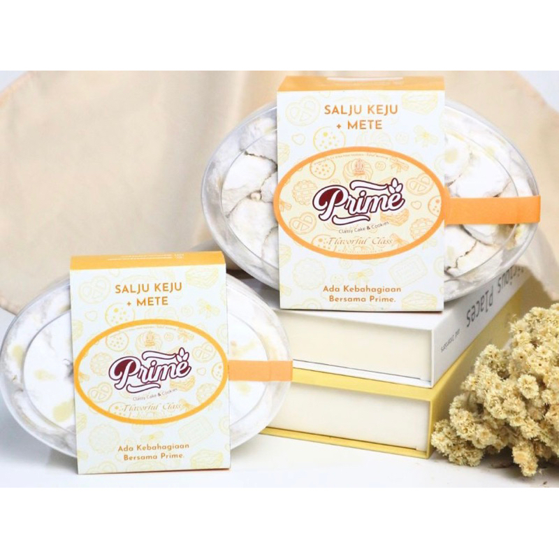 

Prime Kue Putri Salju Keju + Mete (250gr) 500gr kue hampers enak dan berkualitas Flavorful Class