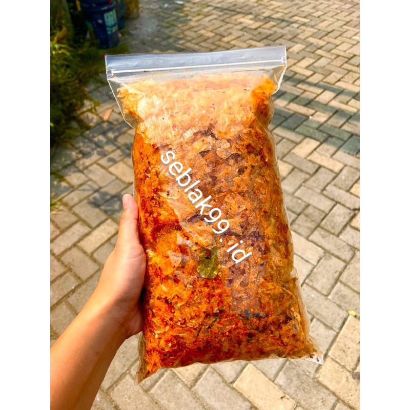 

keripik kaca/keripca/pedas+daun jeruk(250grm)