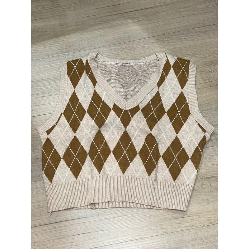 Baju Korea Vest Preloved/Thrift Size S