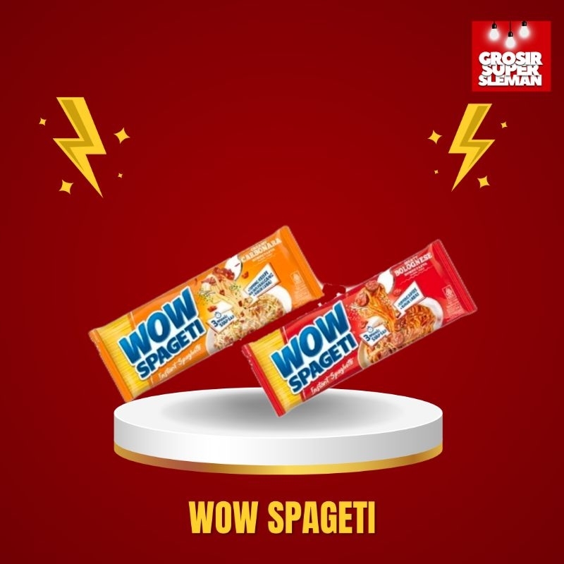 

Pasta WOW SPAGETI // Spageti Instant Meaty Bolognaise - Creamy Carbonara