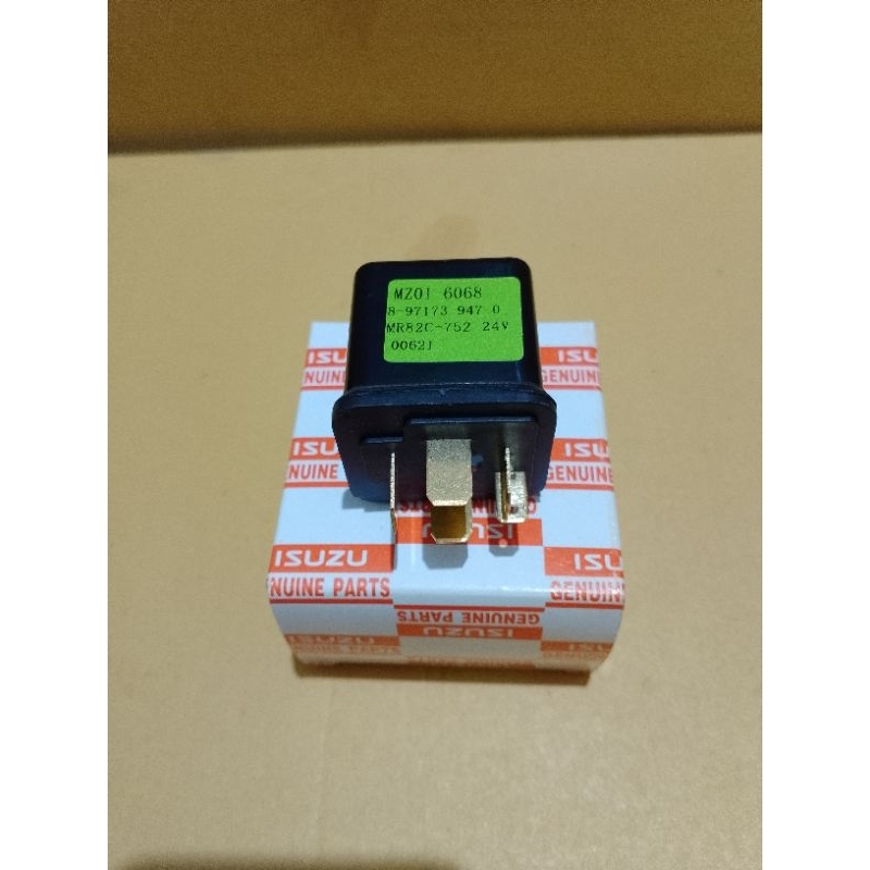 relay / relay glow plug 24 volt kaki 5 / Isuzu nkr71/ nkr55-58