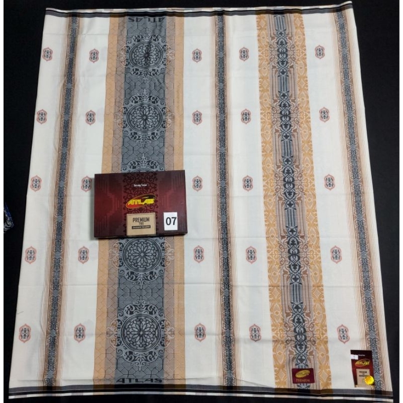 Sarung ATLAS Premium 790 Jacquard Songket JSK Gold
