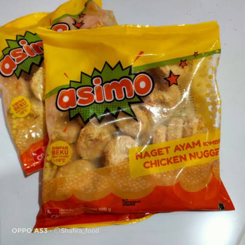 

ASIMO CHICKEN NUGGET BULAT 500gr
