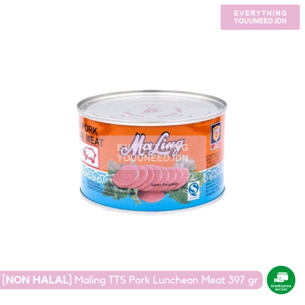 

[NON HALAL] Maling TTS Pork Luncheon Meat 397 gr