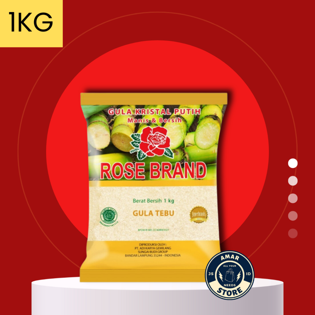 

Gula Rosebrand Kuning 1kg