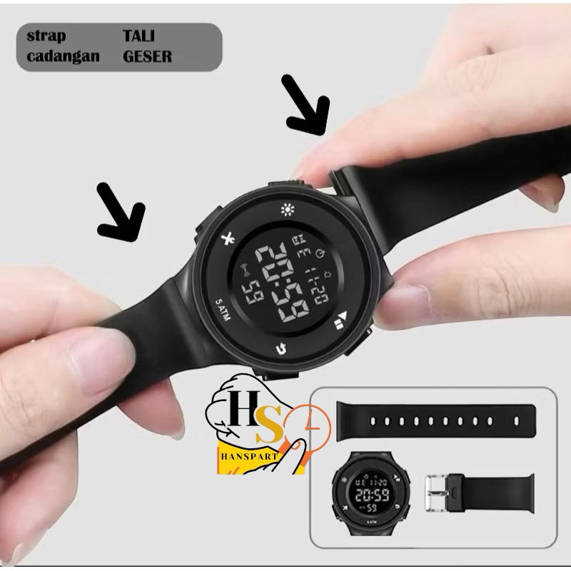 Strap Ninoc Tali jam tangan 511 geser Ninoc Strap jam Ninoc