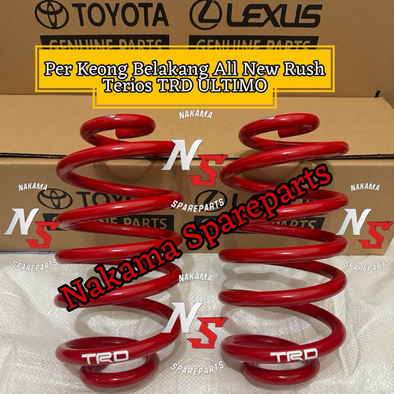 Per Keong Belakang All New Rush Terios TRD ULTIMO