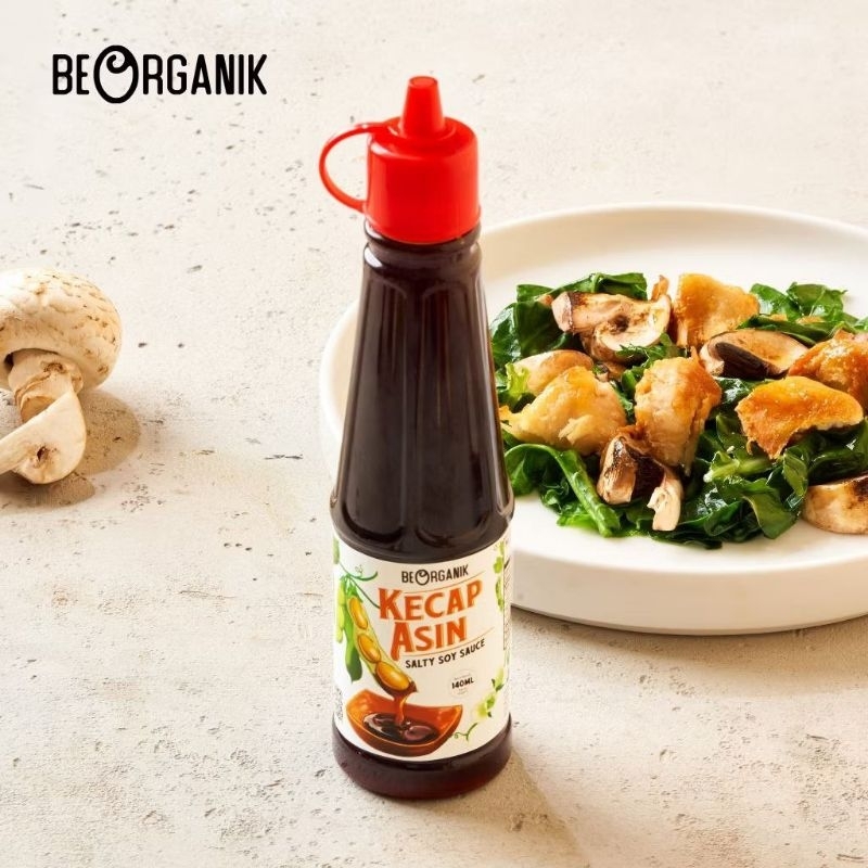 

Beorganik - Salty Soy Sauce Kecap Asin Non-MSG Non-GMO 140ml