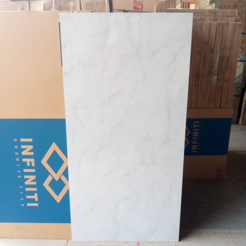 Granit lantai 60x120 putih carara infinity versailes grey