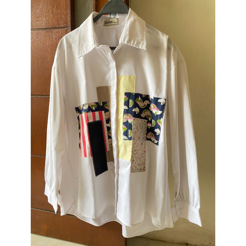 Preloved kemeja putih wanita import