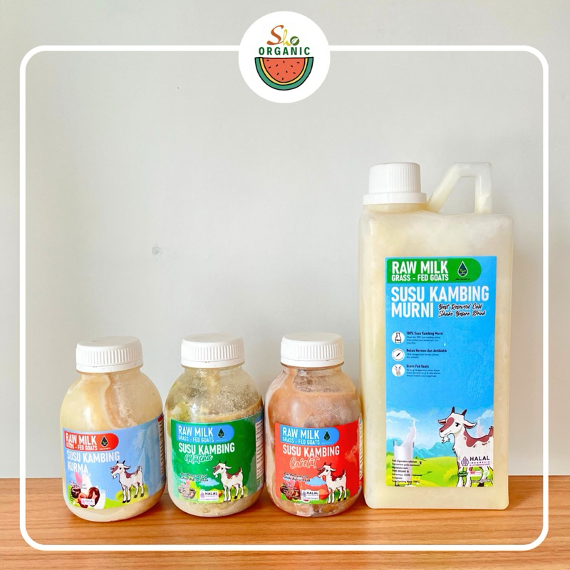 

RAW GOAT MILK | SUSU KAMBING ( COKLAT, MATCHA, KURMA, PLAIN ) 250ML, PLAIN 1000ML GRASSFED - PURE ORGANIC