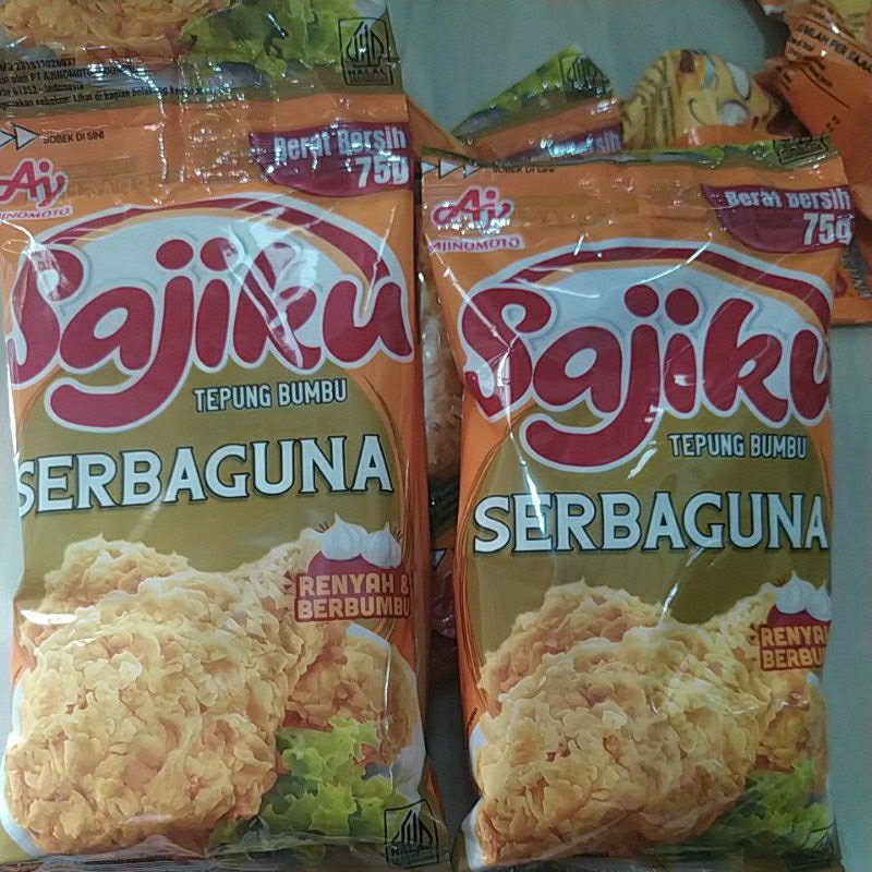 

SAJIKU TEPUNG BUMBU 75gr