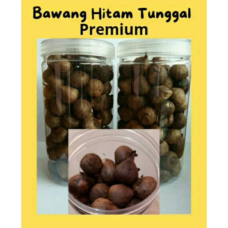

Bawang Hitam Tunggal / Black Garlic 500gr