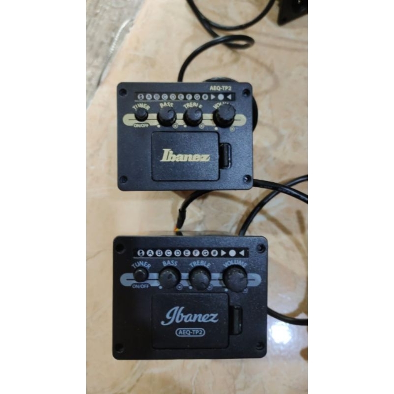 preamp gitar akustik ibanez aeq-tp2