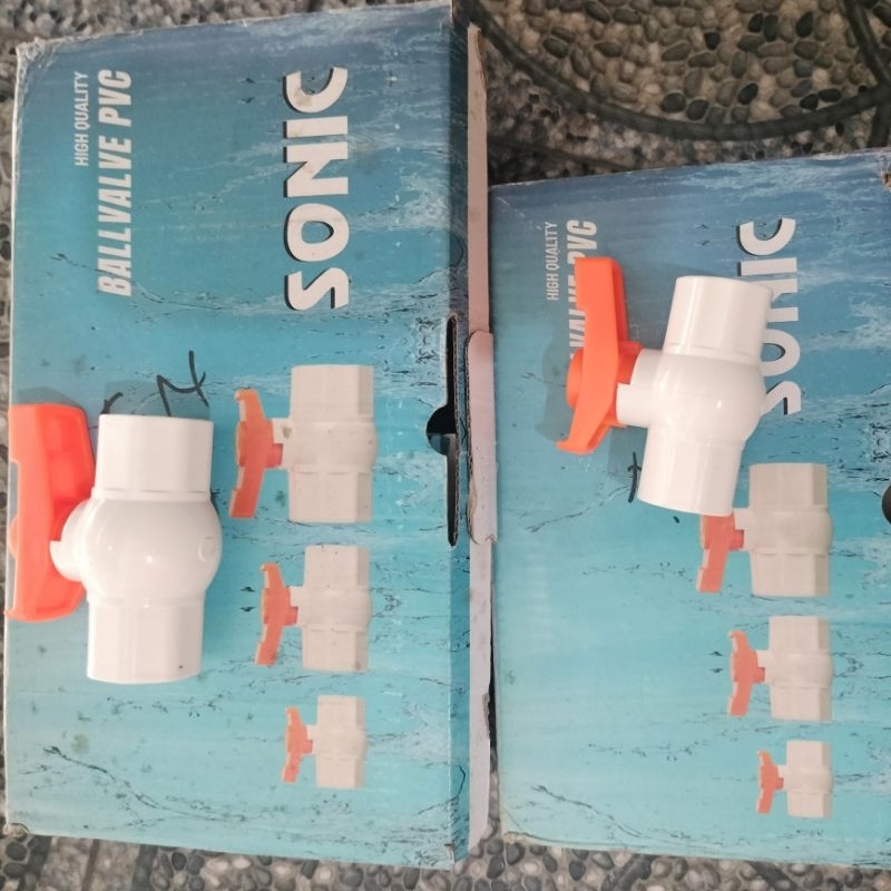 Ball Valve / Stop kran Plastik 1/2",3/4" Stop kran