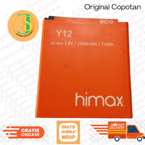 Himax M2 Y12 2000 mAh Baterai Original Copotan
