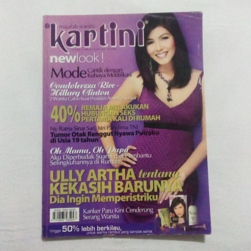 Majalah Kartini Cover Meisya Siregar - Mei 2006