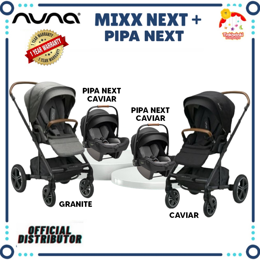 Stroller NUNA MIXX NEXT  + PIPA NEXT