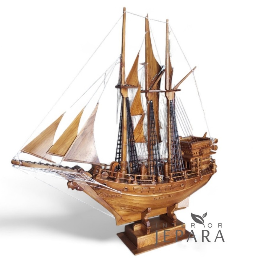 Perahu Dewa Ruci Miniatur Perahu Kayu Jati
