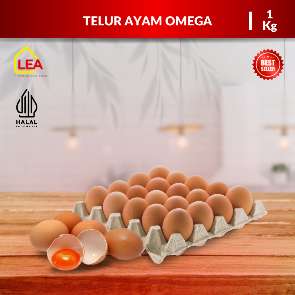 

Telur Ayam Omega Ori 1 Kg