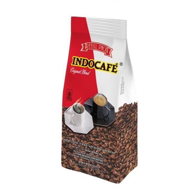 

Indocafe Original Blend Refill Pack 50gr – Kopi Instan Tanpa Ampas