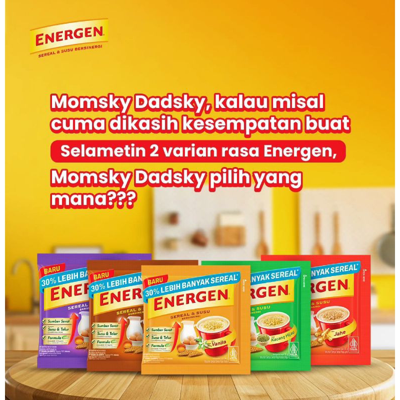 

⭐ ENERGEN RENCENG 1 PACK ISI 10PCS ⭐