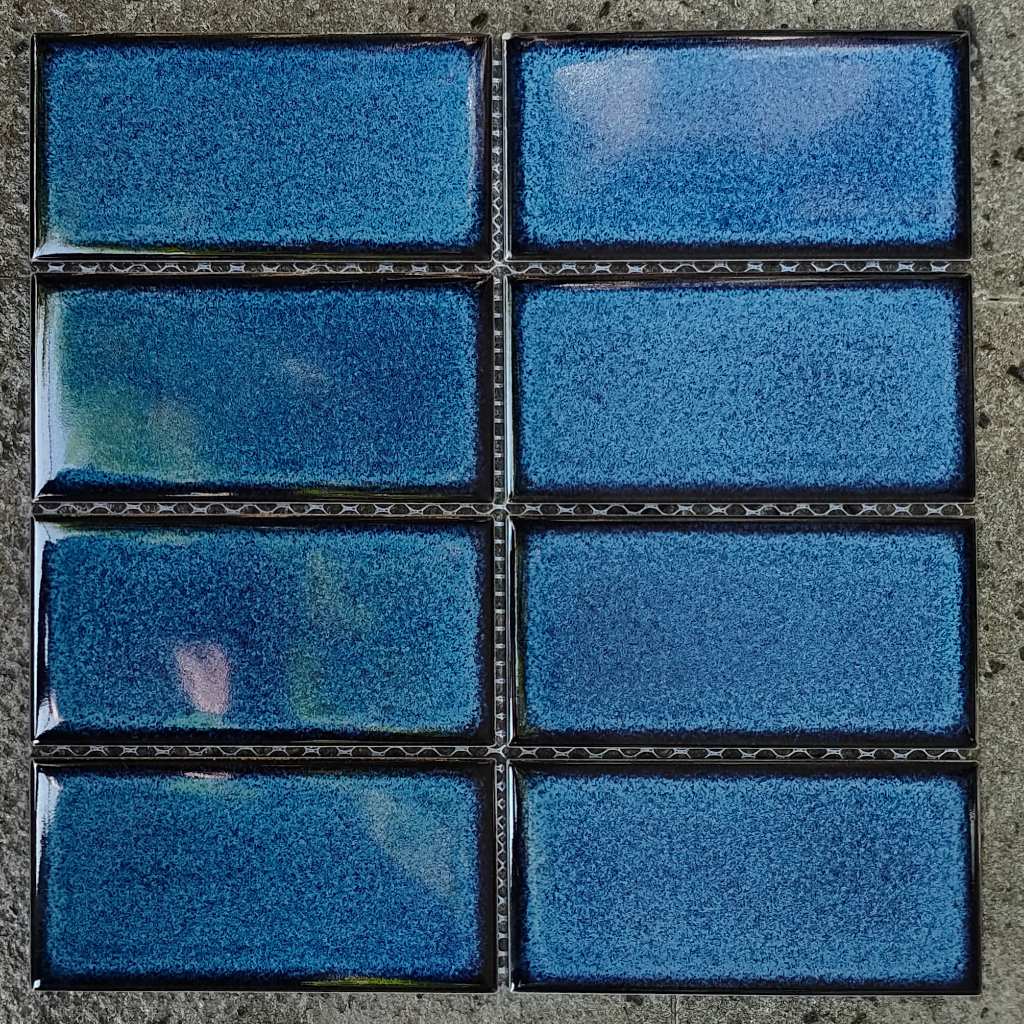 Keramik Mosaic Tiles  Dinding Kamar Mandi, Dinding Cafe, Dinding Dapur  Venus Tiles  Kyoto Blue  278