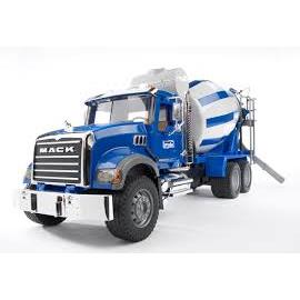Bruder 2814 MACK Granite Cement Mixer Truck - Mainan Miniatur Truk Molen