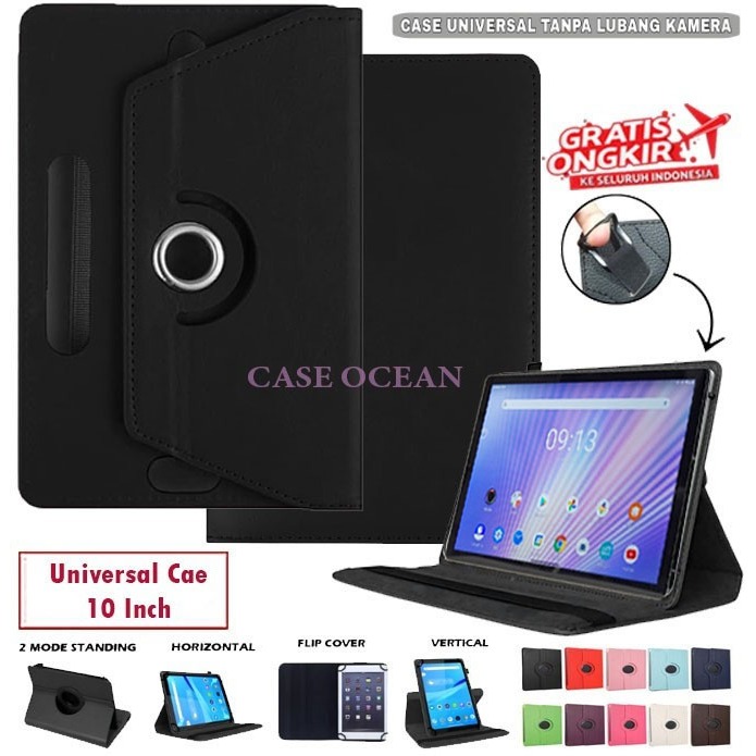 Lenovo Tab6 Tab 6 5G 10.3 2024 Flip Leather Case Casing Cover Rotating 360 Stand Vertical Horizontal