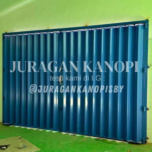 Pintu Folding Gate / Pintu ruko / Pintu harmonika terpasang