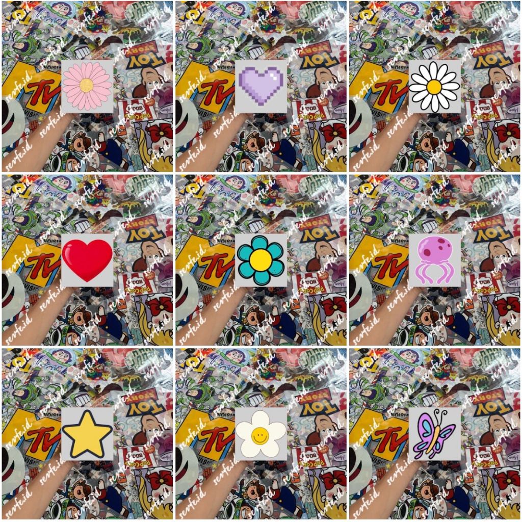 

Stiker DTF Sablon Setrika KECIL G (isi 10-20 pcs)