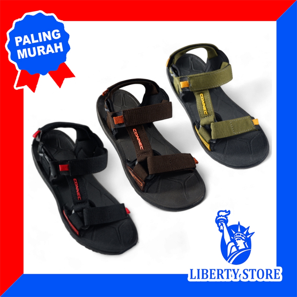 Sandal Gunung Pria Dewasa CONNEC MORGAN Kekinian Original