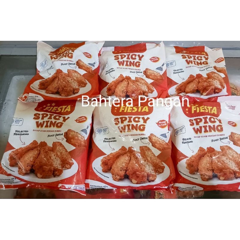 

Fiesta Spicy Wing 400gr | Sayap Ayam Pedas Fiesta