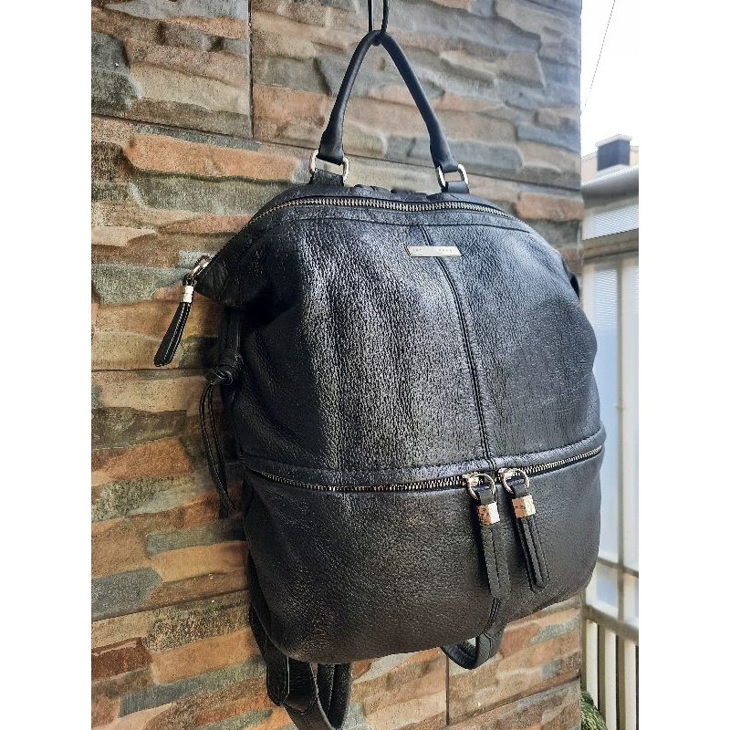 Ransel Hitam PATRICE BREAL - TAS PRELOVED BRANDED ORIGINAL
